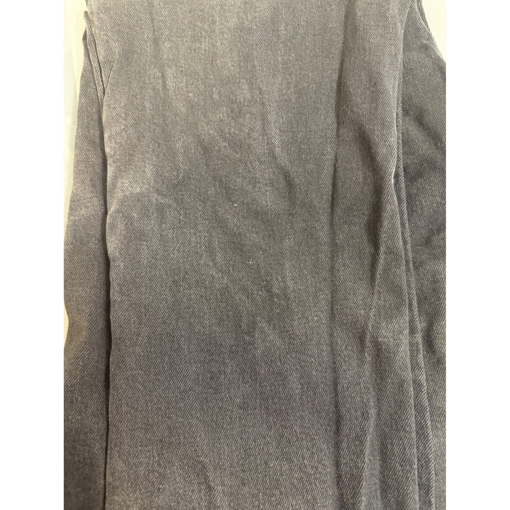 Lauren Ralph Lauren Black Womens Jeans 12 Straight‎ Grunge Denim High Rise Edgy - Picture 13 of 14